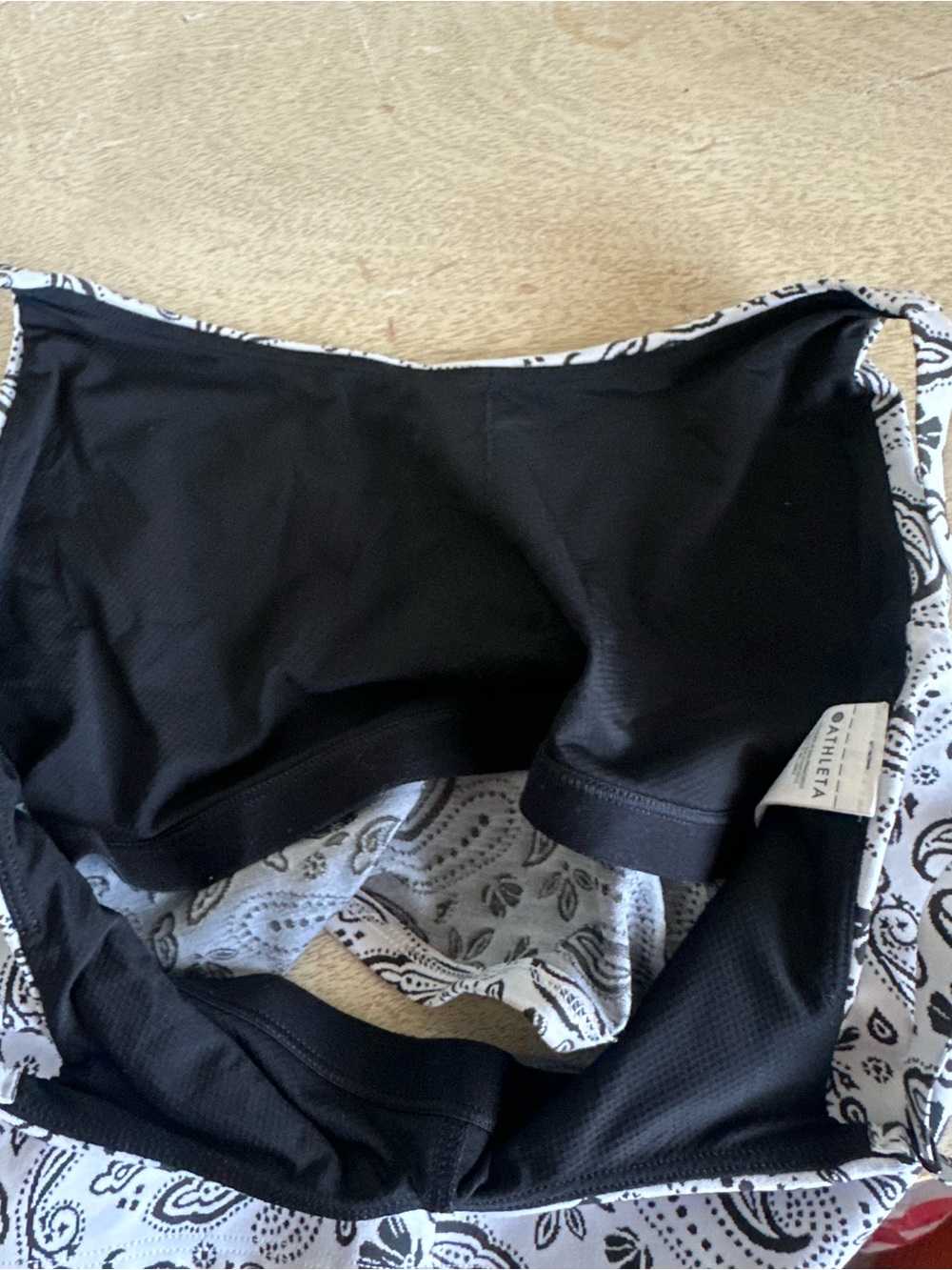 Athleta Paisley Long Line Sports Bra Tank - Picture 6 of 10